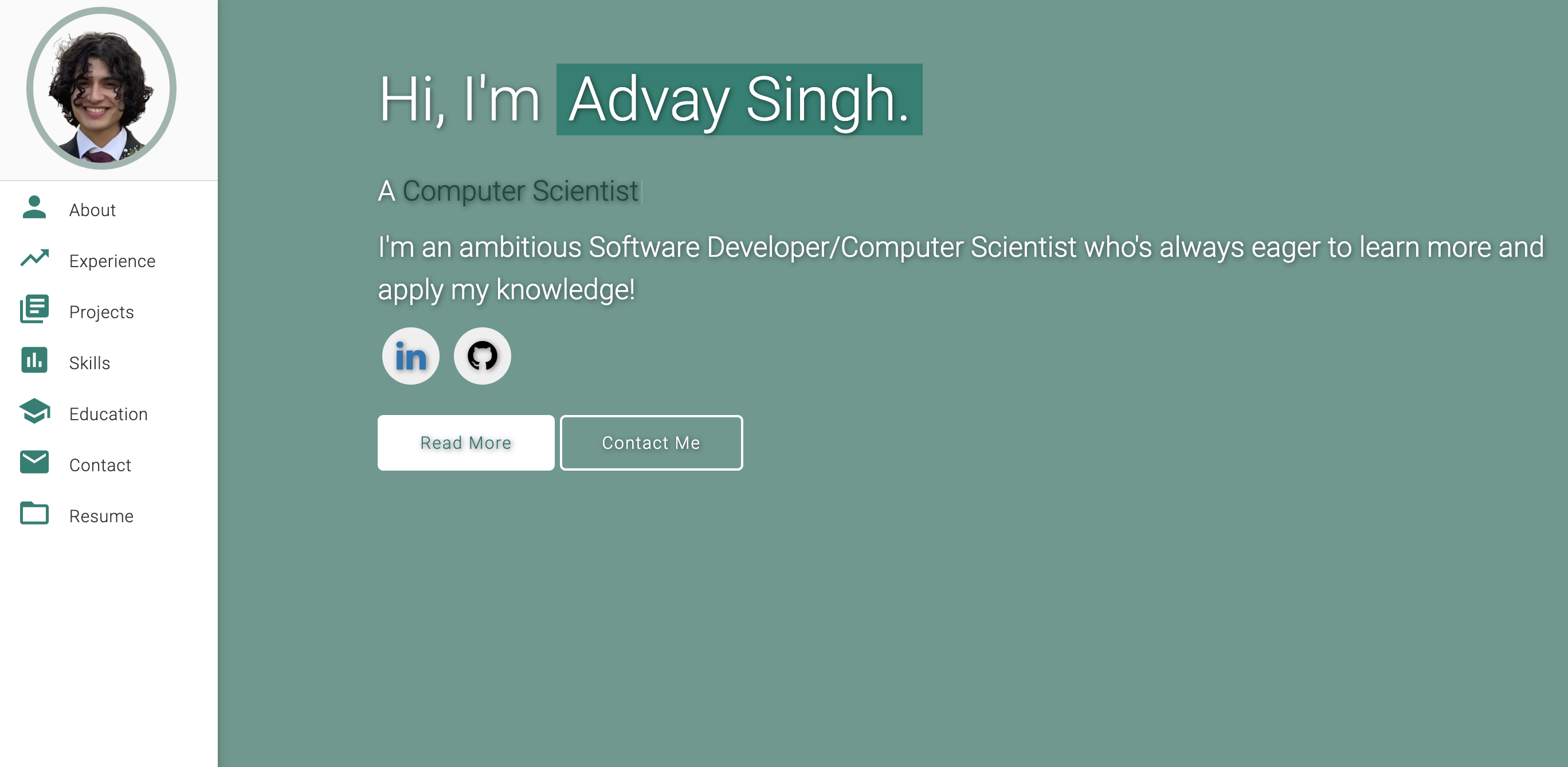 Advay Singh | Software Developer